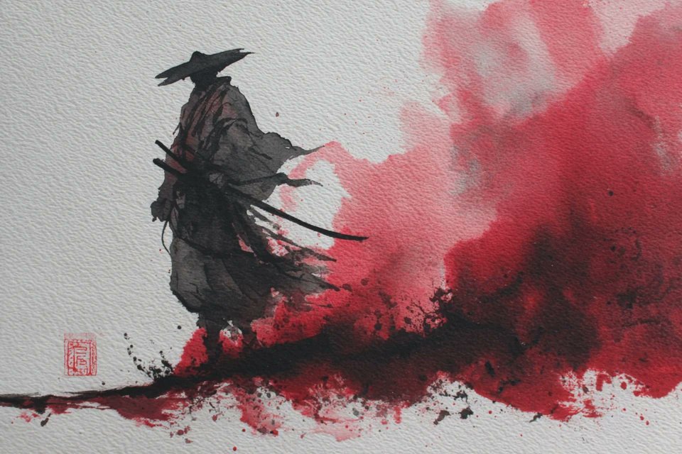 Japanese Ink Wash Style Prompt