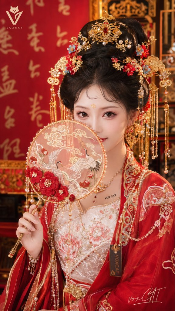 同一提示词在4个模型中的新中式婚礼写真效果