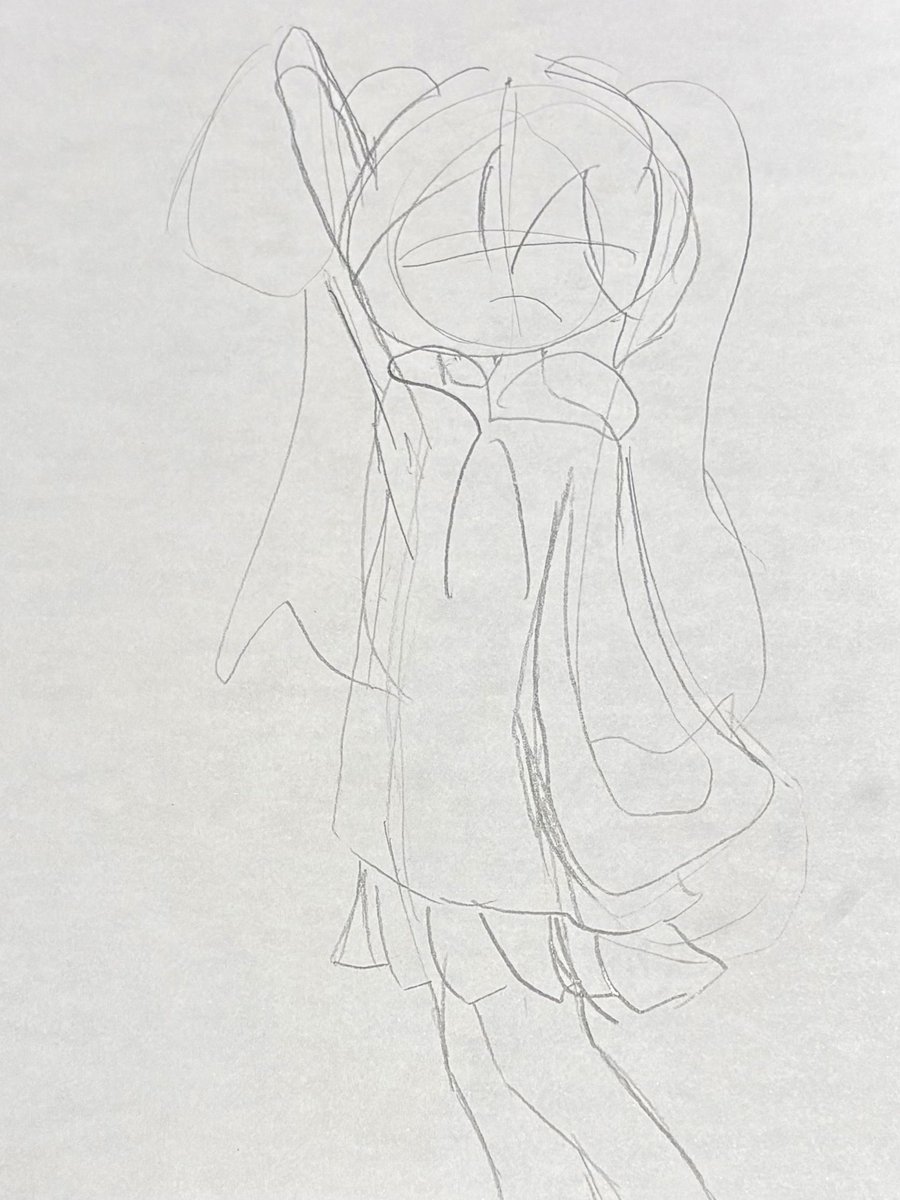 今日は妻にAntigravity 導入ガイド。横で色々見てた娘が「AIはアタリの絵でも違う角度出せる?」と描いた絵を持ってきた。 1