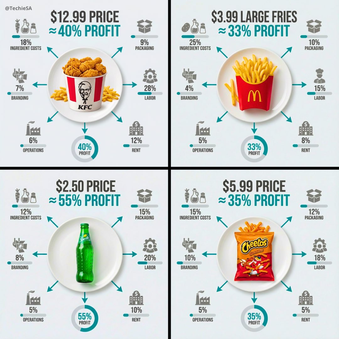 超简洁的俯视(90° 平拍)信息图 1