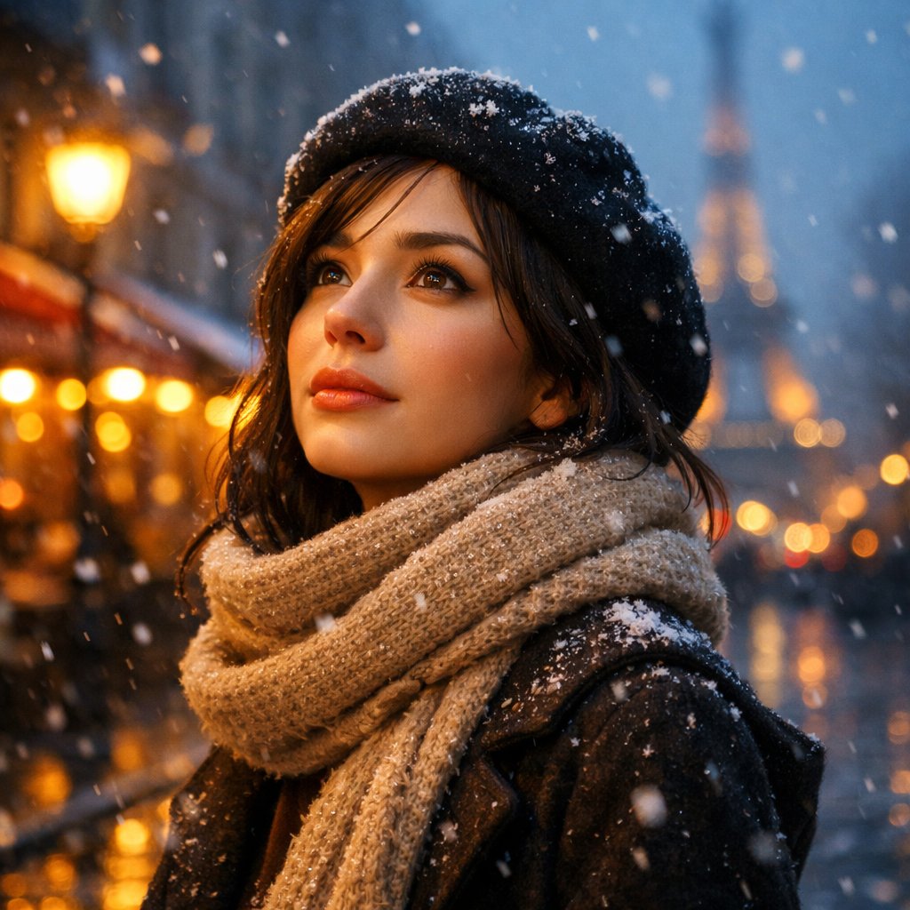 巴黎,法国", "mausam": "冬季与降雪", "ma 1